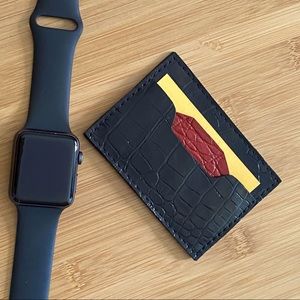 Handmade Croc Leather Cardholder